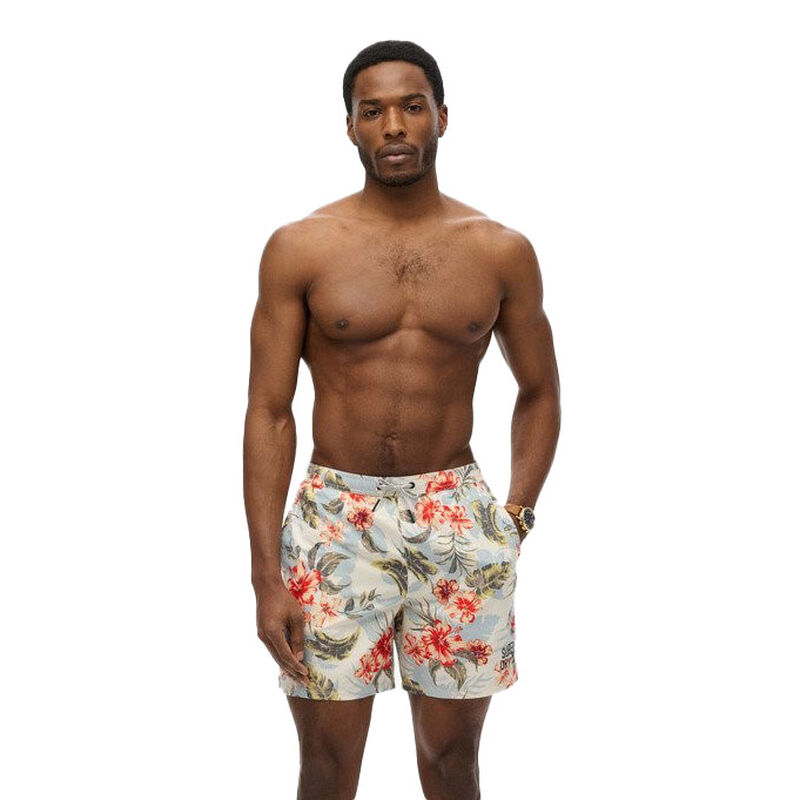 Superdry Hawaiian Print 17 Swim Short image number 0